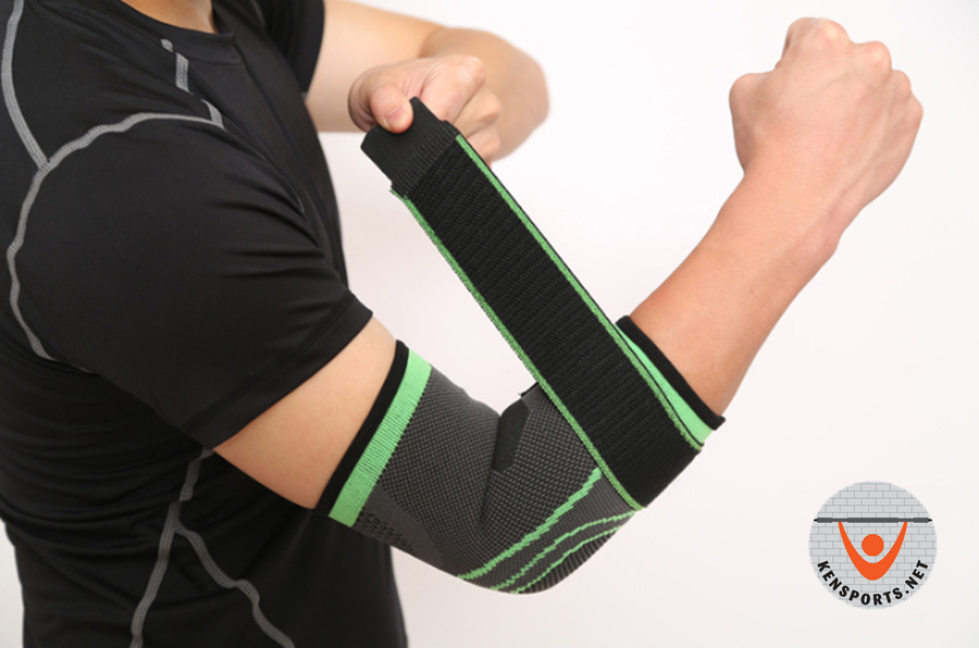Đai băng bảo vệ khuỷu tay được làm từ vải sợi bông chắc chắn