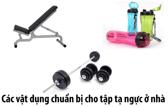 Cac vat dung chuan bi cho tap ta nguc o nha.jpg