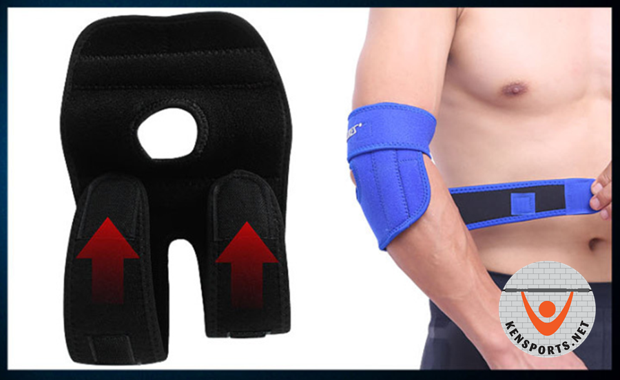 Đai băng bảo vệ khuỷu tay cấu tạo đơn giản đem lại hiệu quả cao khi dùng